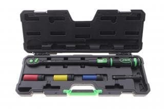 Ключ динамометричний 1/2" 20-200 Нм 540 мм (+ головки)