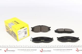 Колодки гальмівні (передні) Nissan Almera II 02- (Akebono)