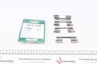 Планка супорта (переднього) прижимна (к-кт) Renault Kangoo 1.2-1.6 08- (Lucas)