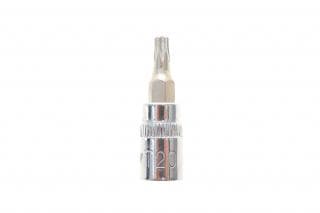 Головка 1/4" зі вставкою Torx TR20 (хромована)