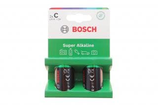 Батарейки Bosch Super Alkaline C (LR14) 1.5V / LR14SA2B/00 (к-кт 2шт)