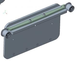 Монтажний кронштейн для домкрату GD-1 15000 кг