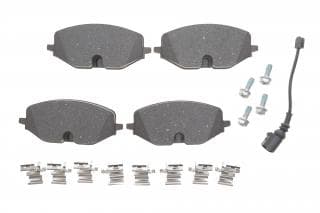 Колодки гальмівні (передні) Audi A3/Skoda Octavia/Seat Leon/VW Golf VIII 19-/Caddy 20- (+датчик) (Lucas/TRW)