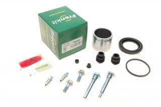 Ремкомплект супорта (переднього) Honda Jazz 08- (d=54mm)(Nih)(+1 поршень/направляюча) SuperKit