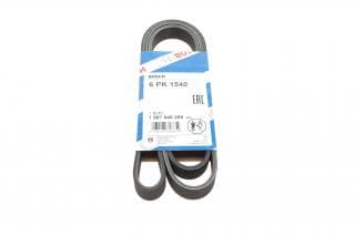 Ремінь генератора поліклиновий VW Golf/BMW/Ford/Opel (6PK1540)