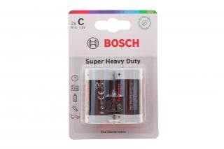 Батарейки Bosch Super Heavy Duty C (R14) (1.5V) R14SHD2B/00 (к-кт 2шт)