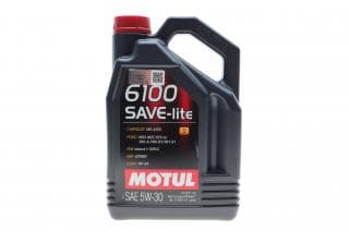 Олива 5W30 6100 Save-lite (4L) (GM dexos1 GEN2/6094 M) (API PERFORMANCE SP/ILSAC GF-6A) (заміна на 839750)