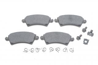 Колодки гальмівні (передні) Citroen Xsara 98-04/Peugeot 206 99-