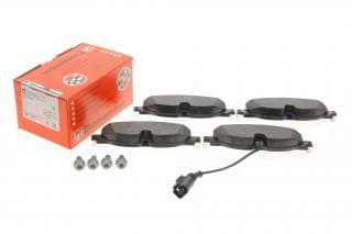 Колодки гальмівні (передні) VW Golf VII/VIII/Passat/Seat Leon 12- (TRW) (з датчиком)