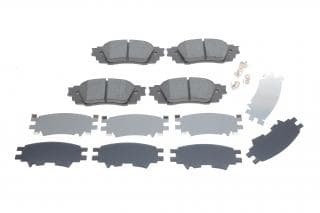 Колодки гальмівні (задні) Toyota C-HR 16--/Rav4 18-/Lexus RX 15- (Akebono)