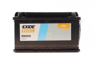 Акумуляторная батарея 80Ah/640A (315x175x190/+R/B13) Excell