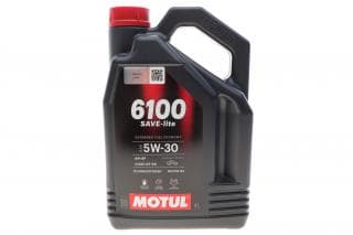 Олива 5W30 6100 Save-lite (4L) (API PERFORMANCE SP/ILSAC GF-6A) (112998)
