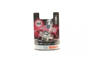 Автолампа H4 12V 60/55W P43t  Gigalight +150% 3450K