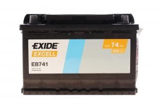 Акумуляторна батарея 74Ah/680A (278x175x190/+L/B13) Excell