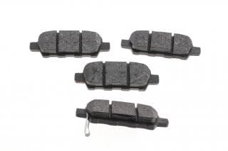 Колодки гальмівні (задні) Renault Koleos/Nissan Juke/Qashqai/X-Trail/Suzuki 08- (Akebono)