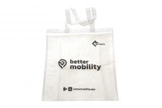 Сумка із спанбонду з логотипом BM Parts та Better Mobility