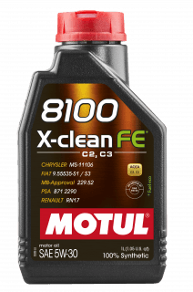 Олива 5W30 X-clean FE 8100 (1L) (ACEA C2/C3/API SP/MB229.52/PSA B71 2290/RN17) 112771