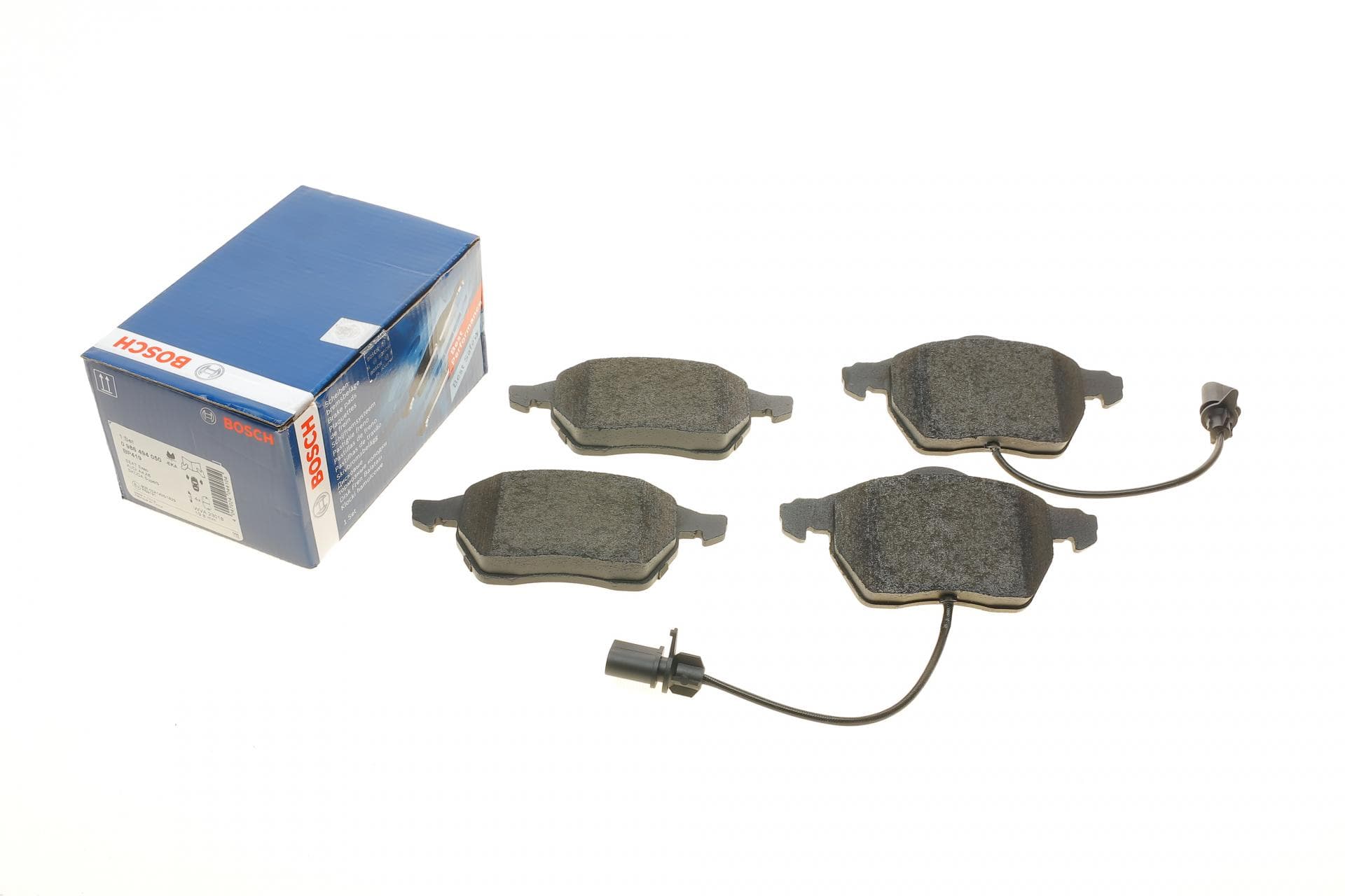 Колодки гальмівні (передні) Audi A4/A6/Skoda Superb/VW Passat 1.9TDI/2.5TDI 96-(з датчиками)(ATE)