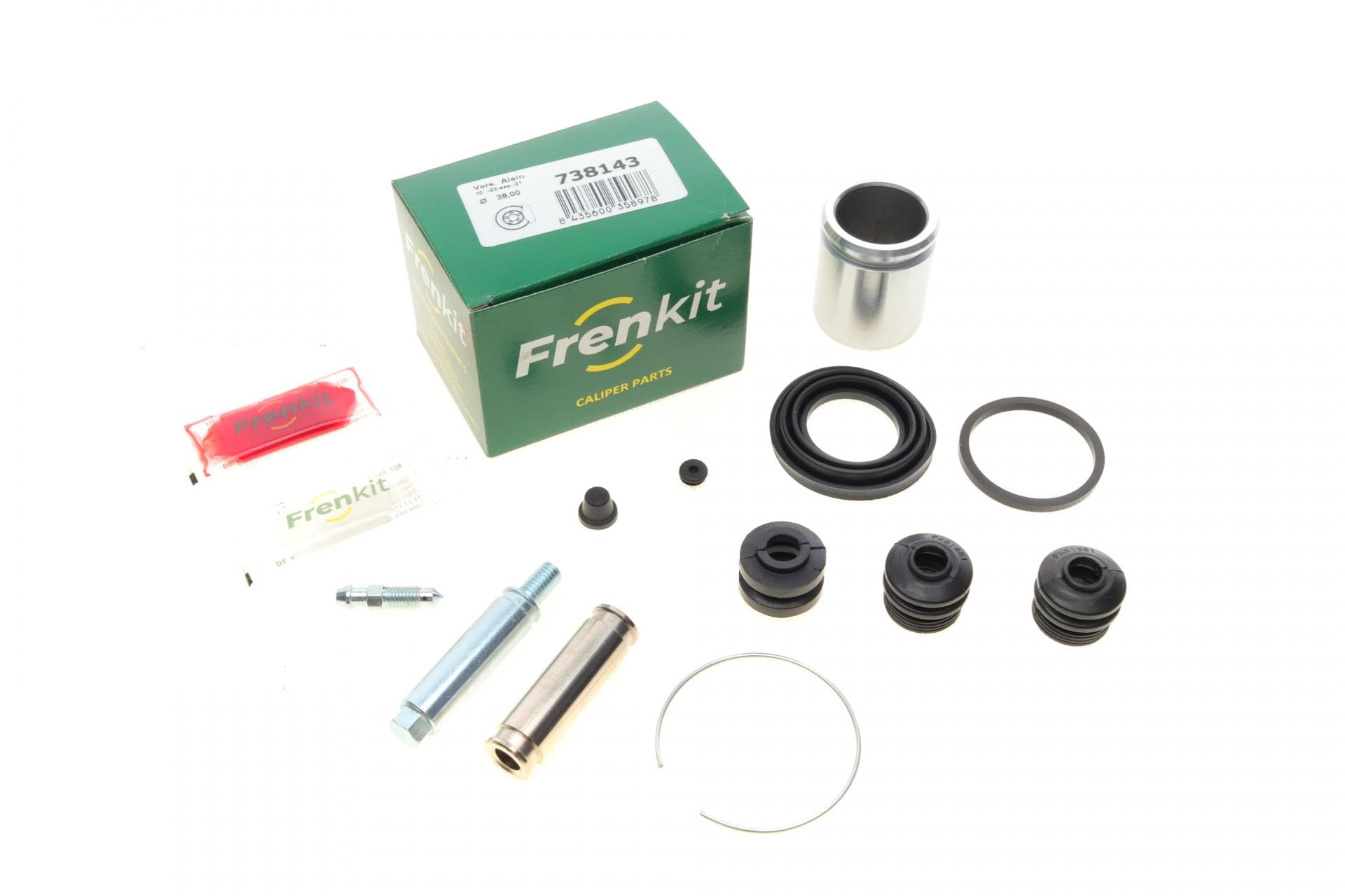 Ремкомплект супорта (заднього) Toyota Camry 91-01 (d=38mm) (+поршень/направляюча) (Aisin)