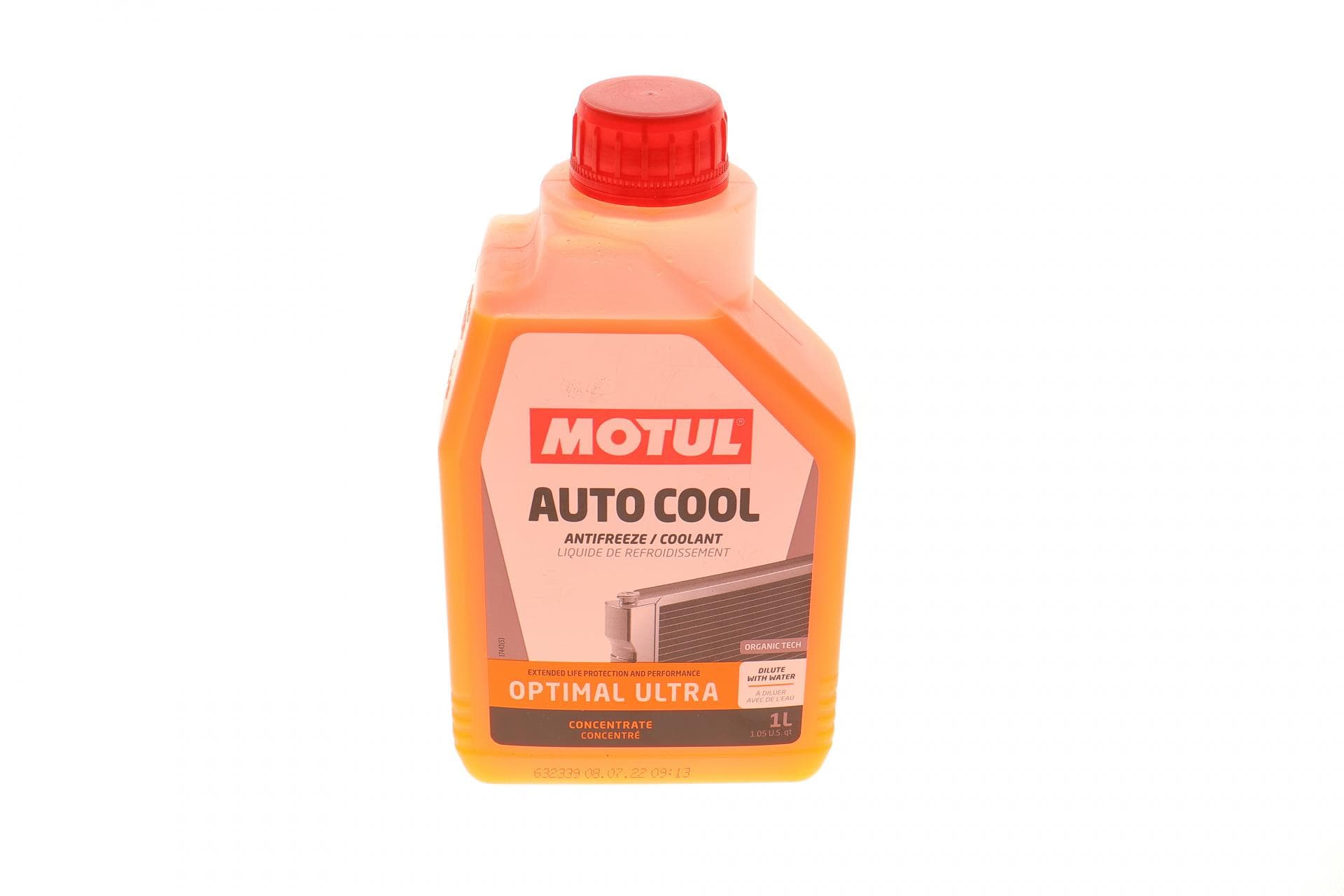 Антифриз (оранжевий) G12/G12+ (1L) Auto Cool Optimal Ultra (1:1= -41°C)/(109117/112629)