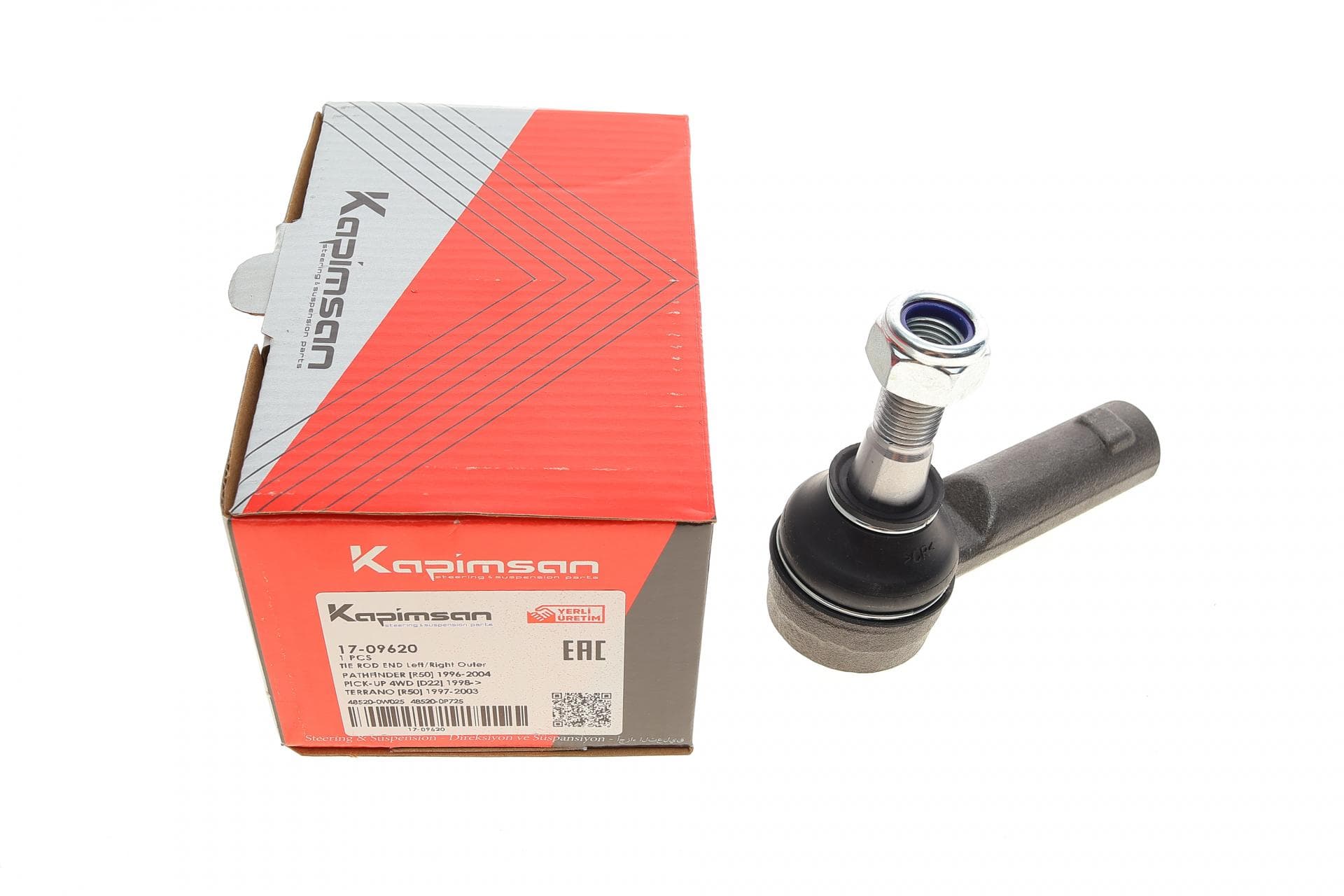 Наконечник тяги рульової Nissan X-Trail 01-13/Pathfinder II 97-04/Pick Up 98-05