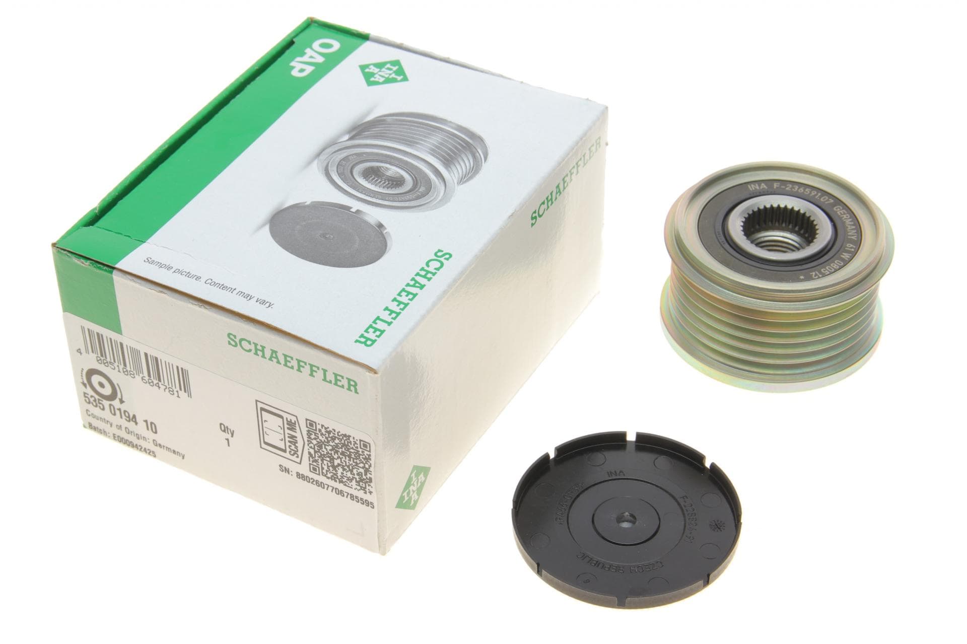 Шків генератора Citroen Berlingo/Jumpy/Jumper/Nemo 1.4/1.6/2.0/2.2HDi
