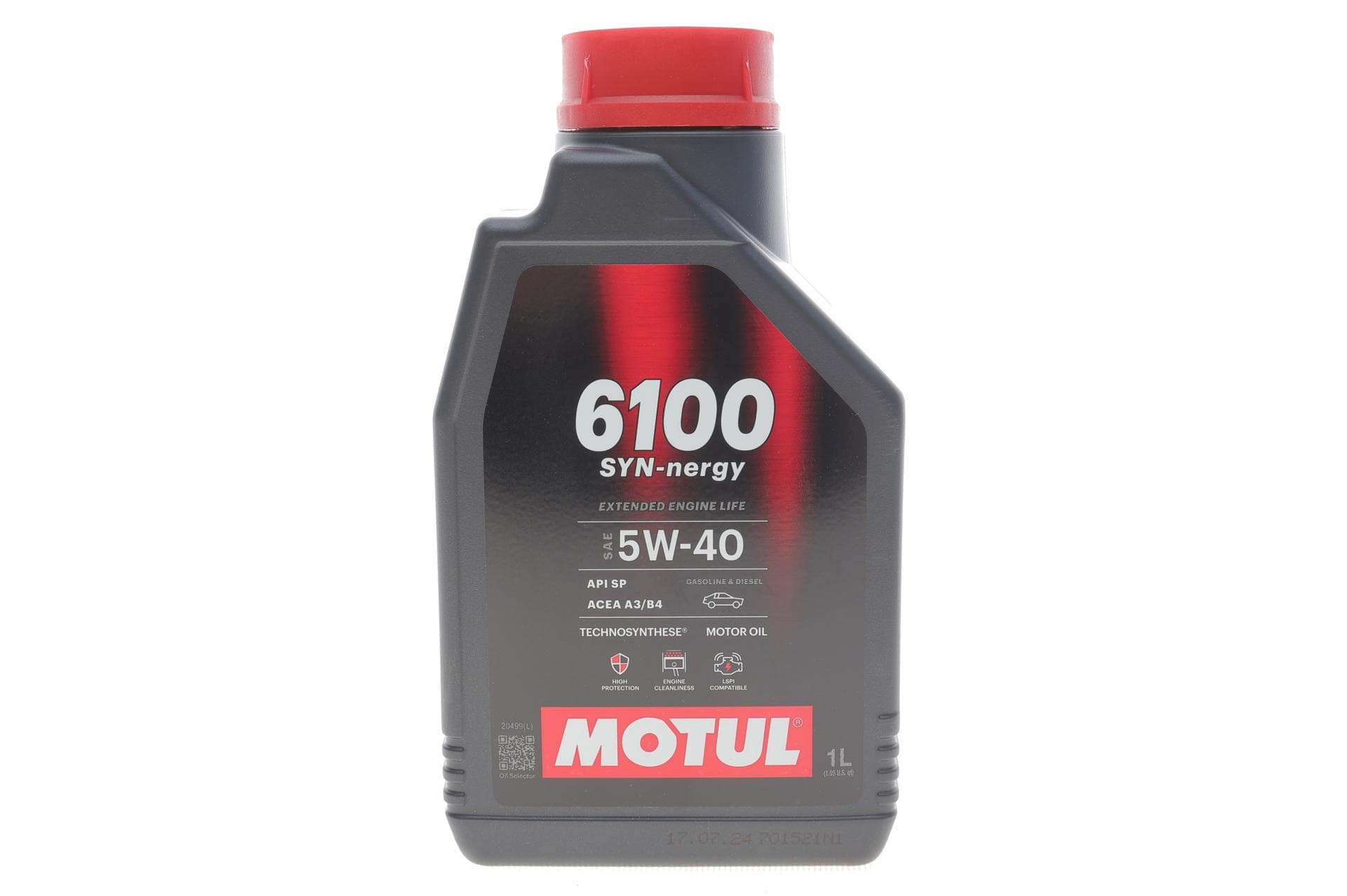 Олива 5W40 Syn-nergy 6100 (1L) (API SP) (ACEA A3/B4) (112961)