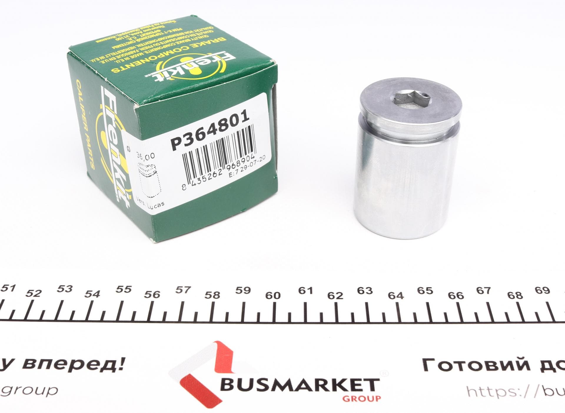 Поршень супорта (заднього) Audi 100/200/80/90/Fiat Croma/VW Golf II/Jetta II/Passat B2 (36x48mm)