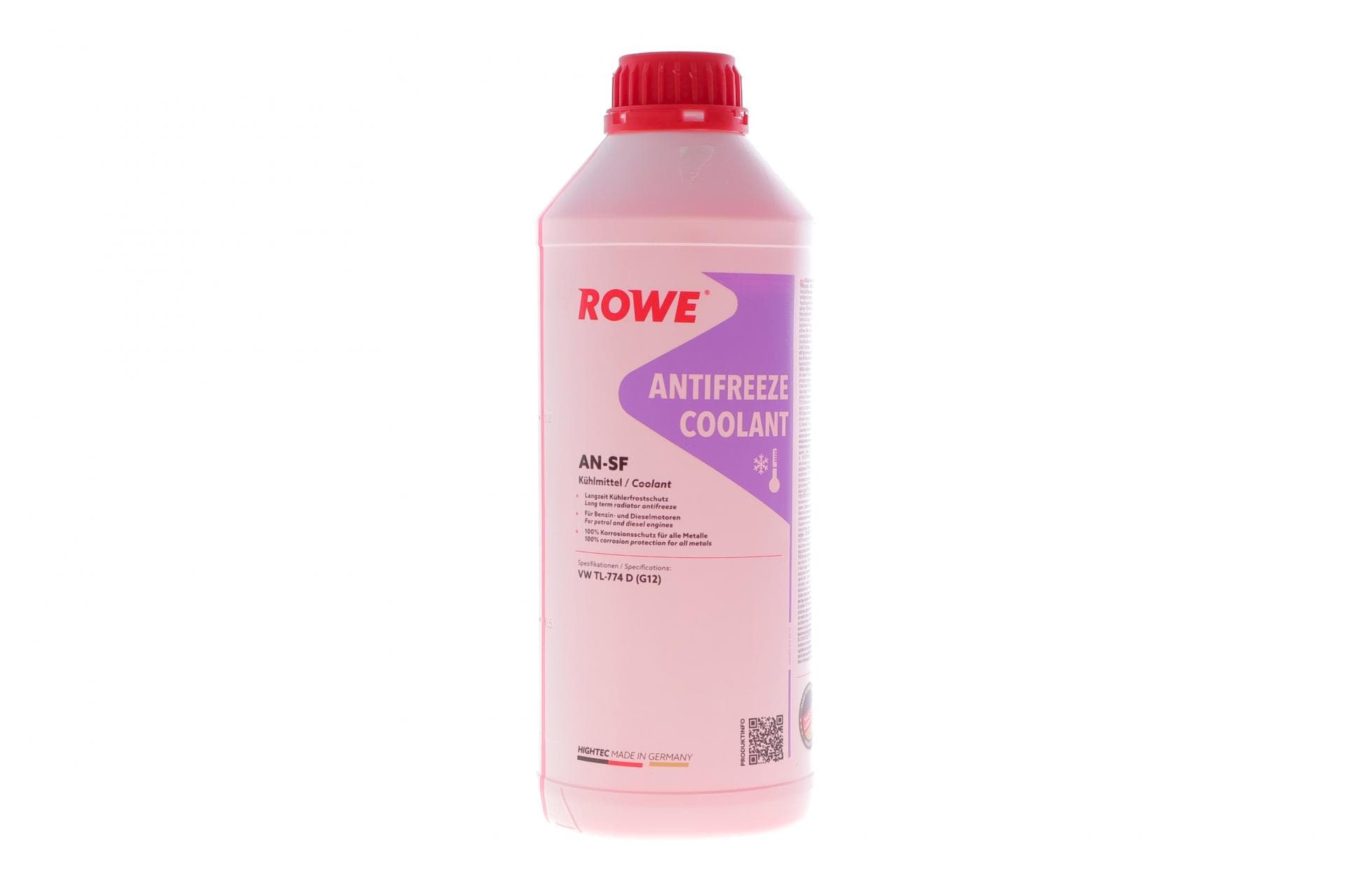 Антифриз (червоний) G12 HIGHTEC ANTIFREEZE COOLANT AN-SF (1.5L) (концентрат)