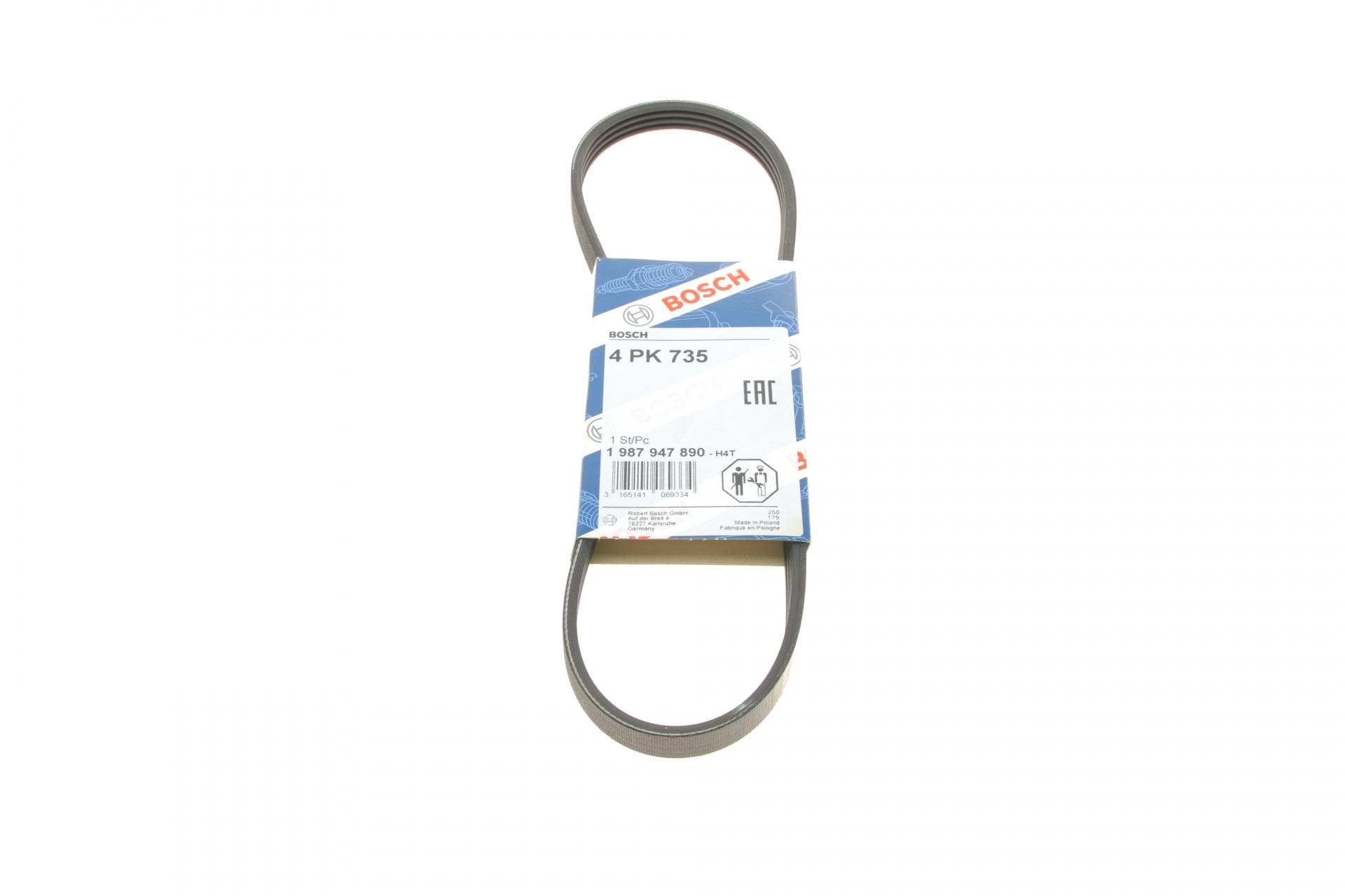 Ремінь генератора Ford Transit 2.0 TDCI 00-06 (4PK735)