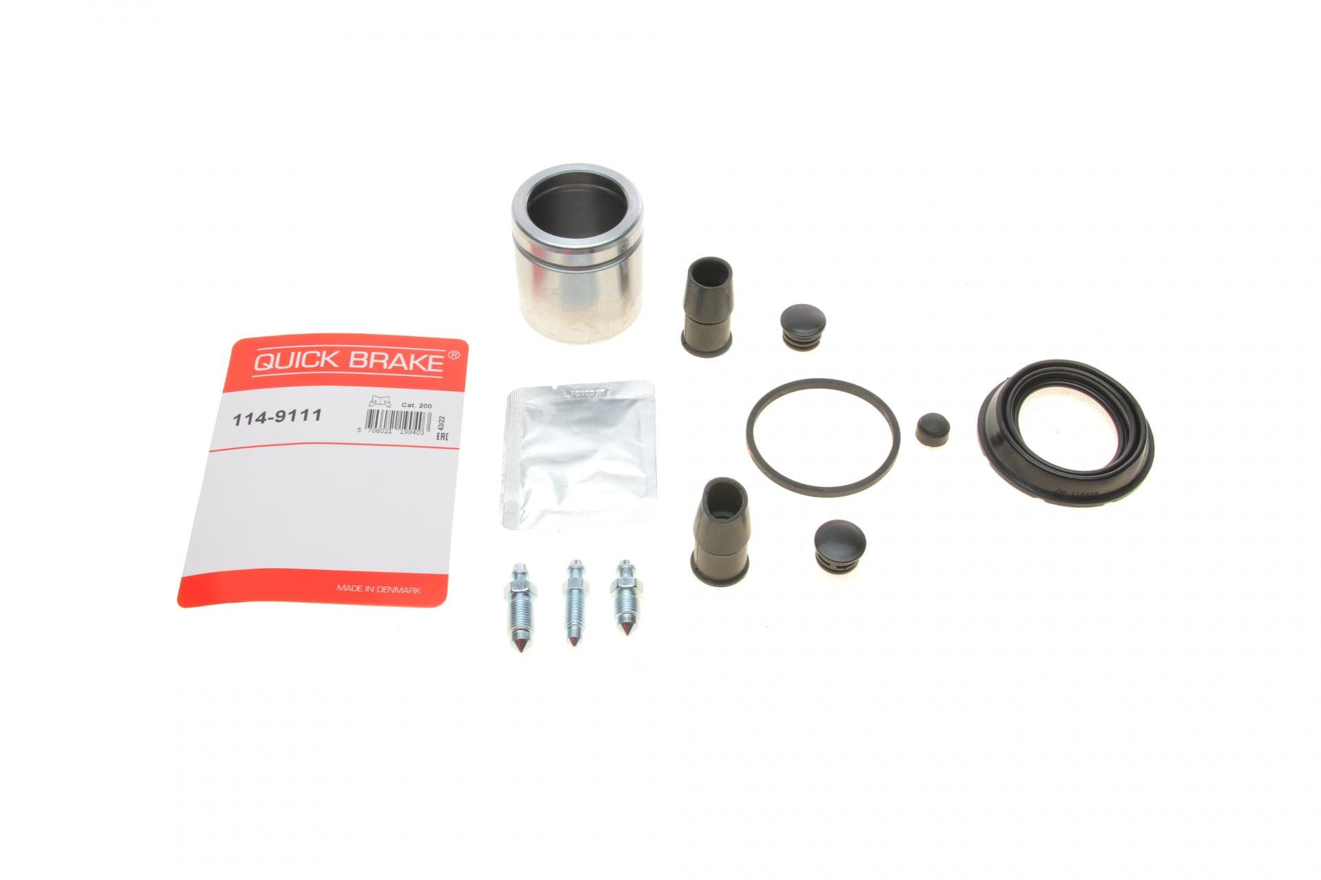 Ремкомплект супорта (переднього) VW Caddy III 04- (d=54mm) (+поршень) (Ate)