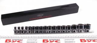 Набір головок SPLINE 1/2" 10-32 мм 17 од. (мультипрофіль, хромовані)